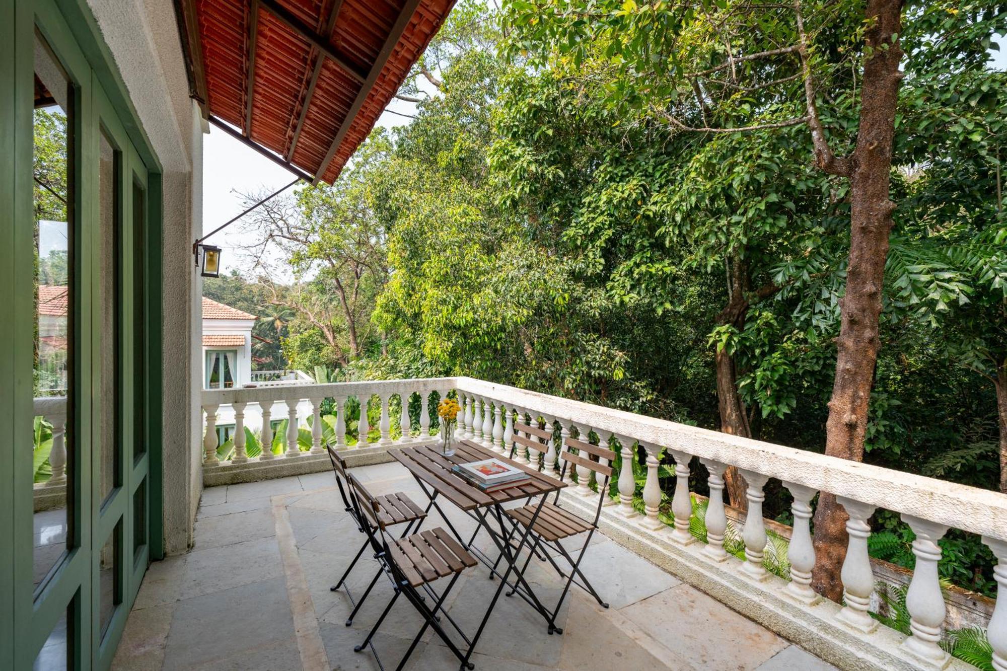 Villa La Branca Siolim Exterior foto