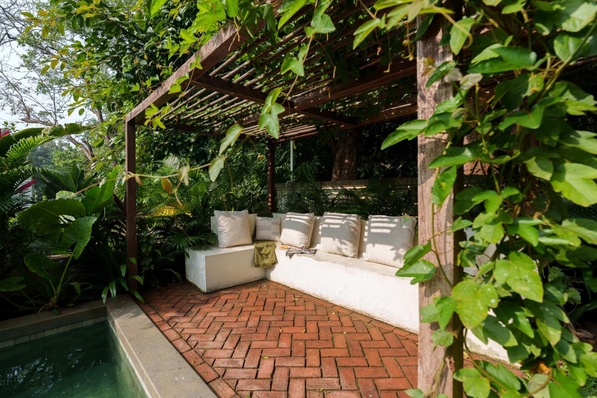 Villa La Branca Siolim Exterior foto
