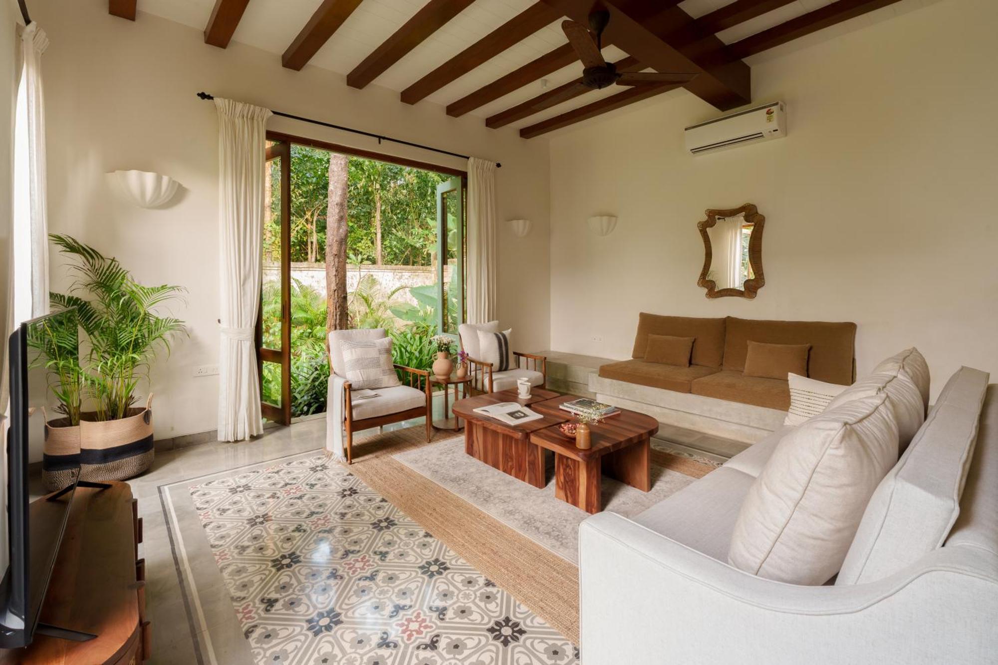 Villa La Branca Siolim Exterior foto