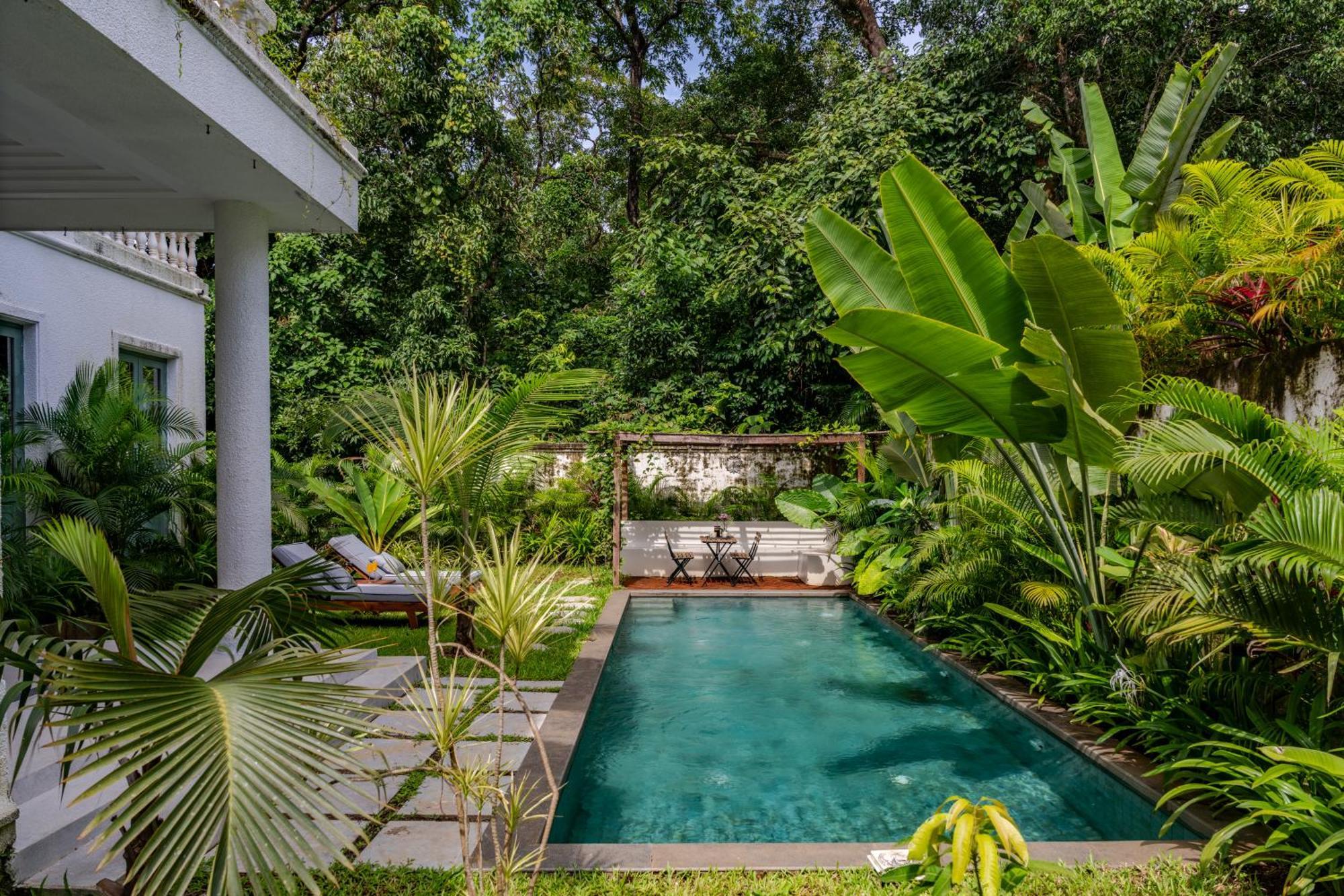 Villa La Branca Siolim Exterior foto