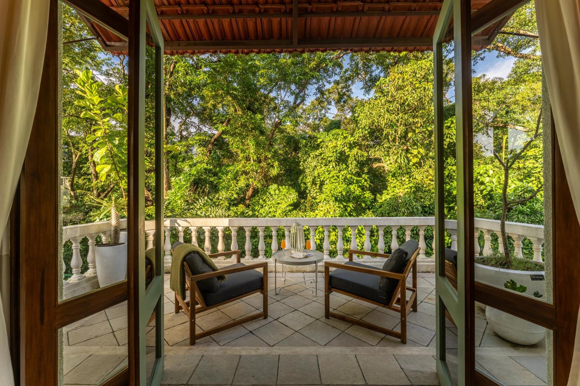 Villa La Branca Siolim Exterior foto