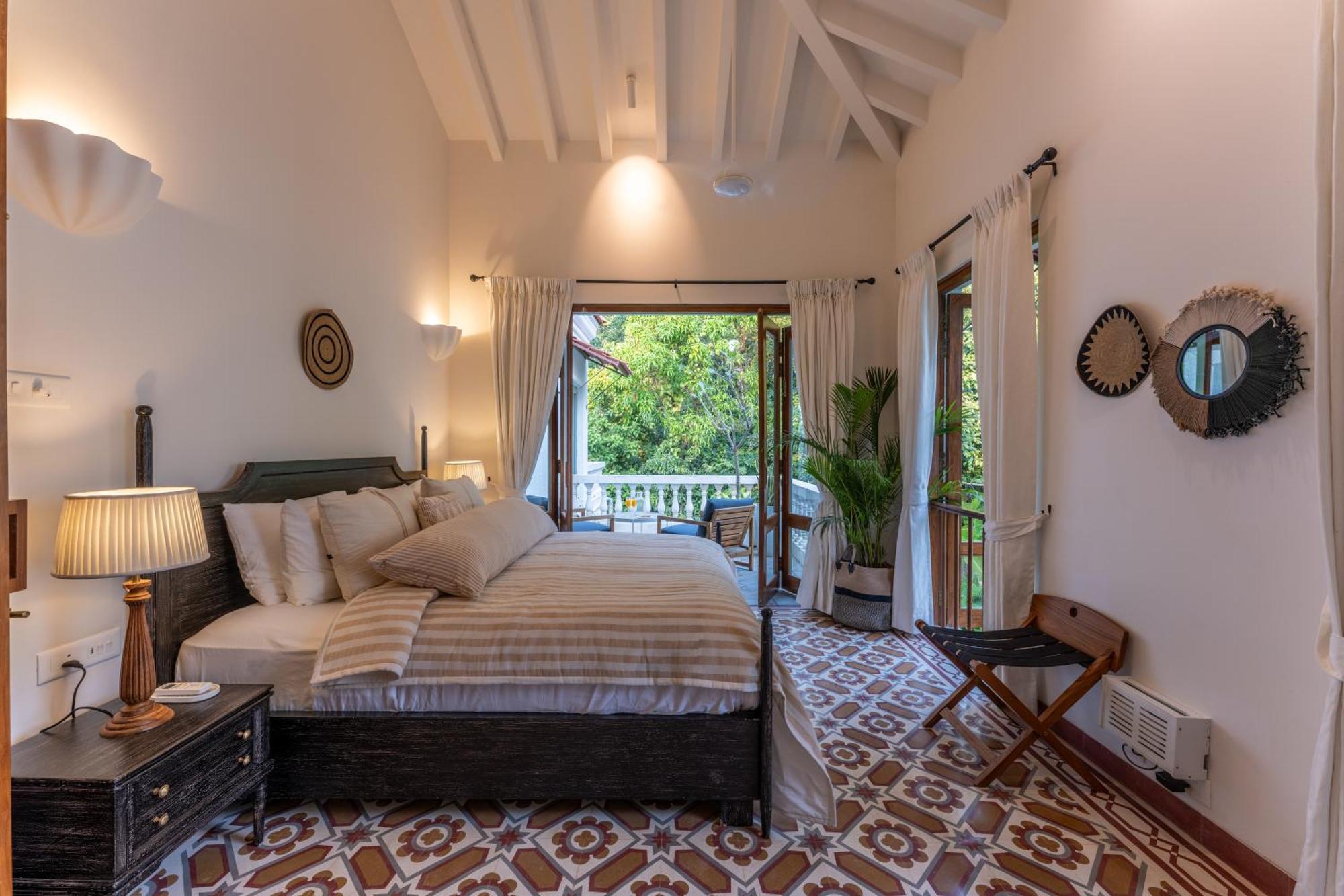 Villa La Branca Siolim Exterior foto
