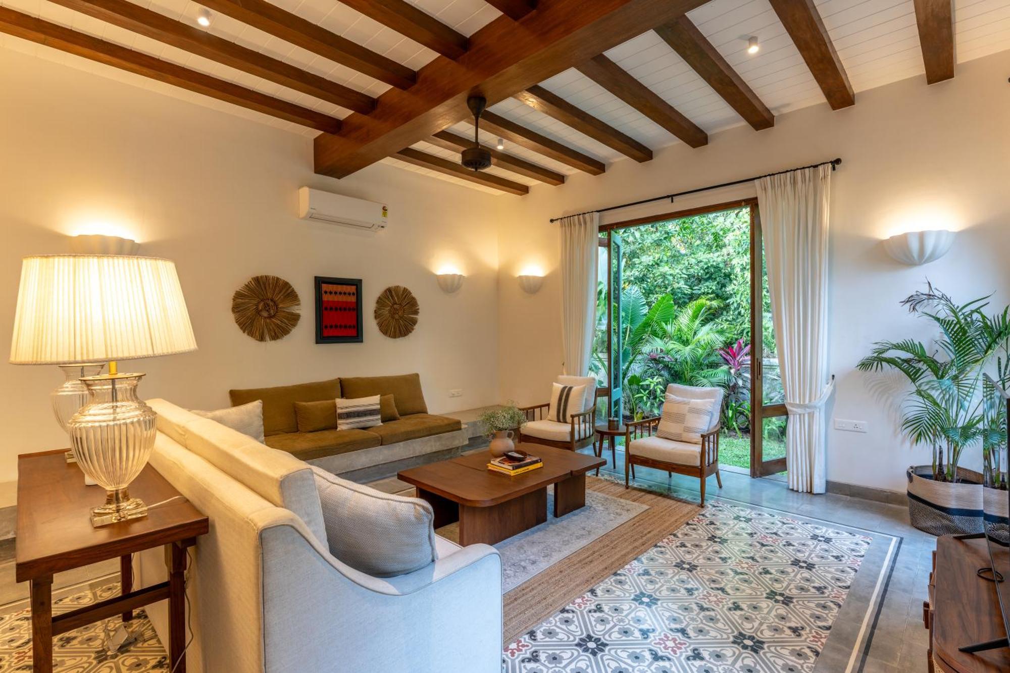 Villa La Branca Siolim Exterior foto