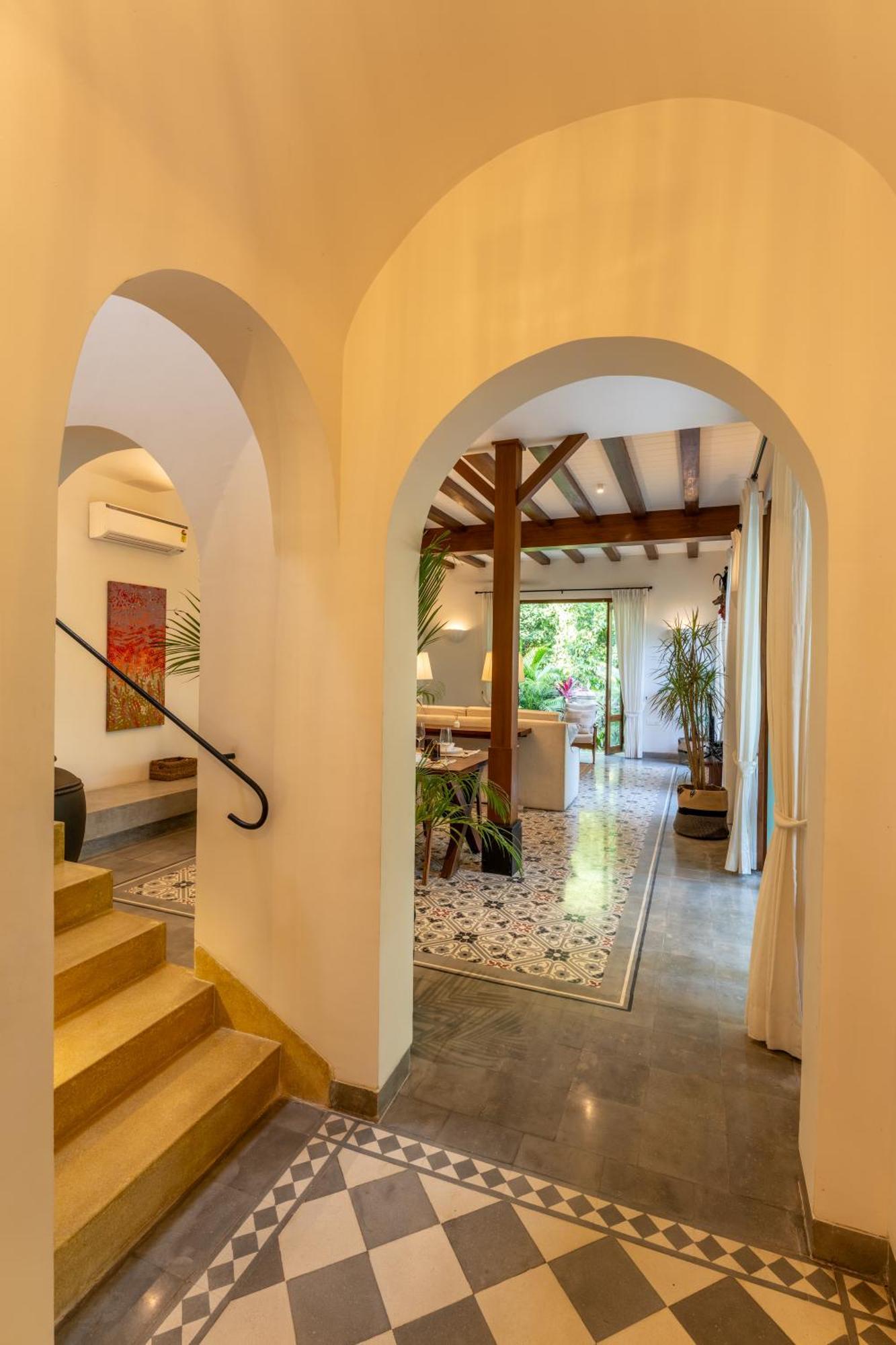 Villa La Branca Siolim Exterior foto